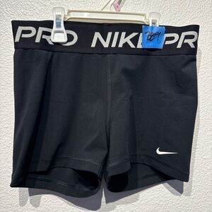 Nike Pro Dri-FIT Black Athletic Shorts